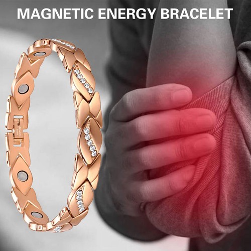 VALENTINO Magnetic Therapy Bracelet with 3500 Gauss Magnets Pure Copper for Valentine Day