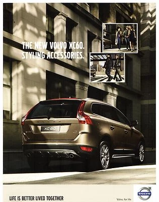 Volvo XC60 Styling Accessories 2008-09 UK Market Foldout Sales Brochure  - Image 1 of 2