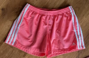 Adidas pantaloncino sportivo donna taglia media colore pesca e bianco - Foto 1 di 2