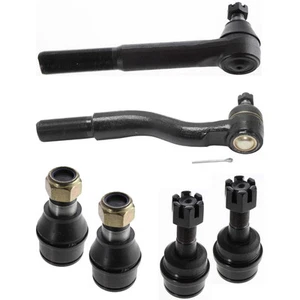 Tie Rod End Kit For 99-2004 Ford F-250 Super Duty Front Left and Right 6Pc - Picture 1 of 12