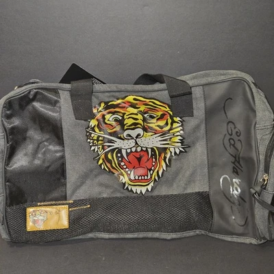 Ed Hardy 行李袋老虎标志 X1-04 全新带标签 — 第 1/4 张图片