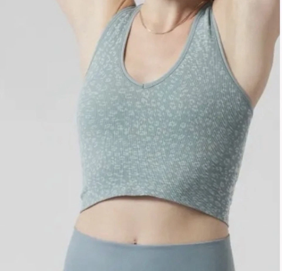 Tanque ATHLETA Aurora sem costura costela grande - Imagem 1 de 4