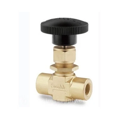 Swagelok B-1RF4 Brass Integral Bonnet Needle Valve FNSP - Image 1 of 4