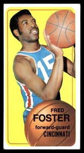 1970-71 Topps #53 Fred Foster - En muy buen estado-en muy buen estado *TedsCardShack* - Imagen 1 de 2
