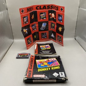Donkey Kong Game Boy Advance NES classics GBA CIB damaged box 