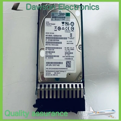 HP J9F47A 787647-001 900GB SAS 10K 2.5in 12Gbps MSA SFF ENT HDD Hard Drive - Image 1 of 4