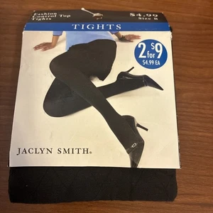 Jaclyn Smith Größe B Fashion Control Top Strumpfhose schwarz - Bild 1 von 7