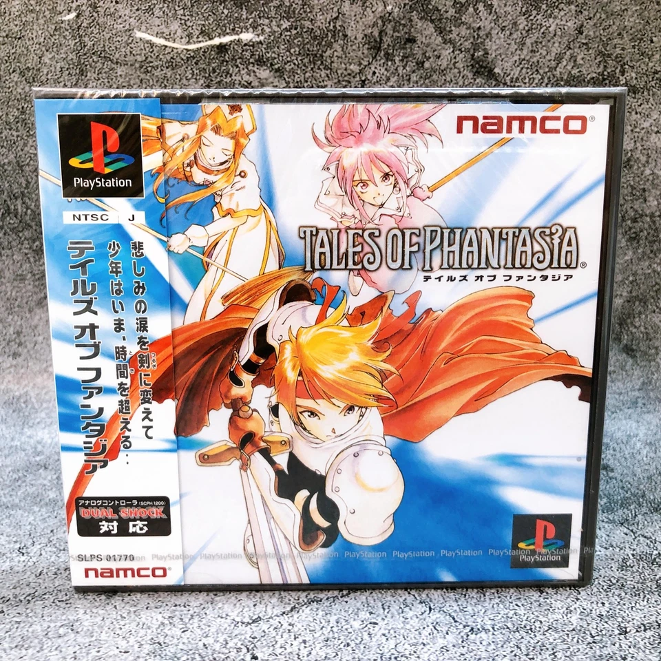Playstation Tales of Phantasia PS1 Namco Sony Game Sealed New - Image 1 of 4