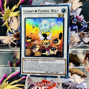 Yugioh CookyYummy Way JUSH-EN020 Super Rare 1st Ed Near Mint - Picture 1 of 1