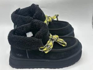 Zapatilla UGG Funkarra Cabin Cuff negra para mujer TALLA 8 - Imagen 1 de 11