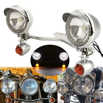 Kit de barra de luz de señal de giro de conducción de paso para Yamaha Road Star XV1700A XV1600A Foto 1 de 4