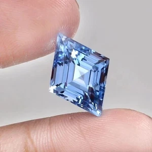 9.46 Ct Fancy Gemstone Untreated Natural Sri Lanka BLUE Sapphire Certified - Picture 1 of 4