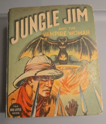 ORIGINAL 1937 JUNGLE JIM AND THE VAMPIRE WOMAN BIG LITTLE BOOK 1139 - Image 1 of 4