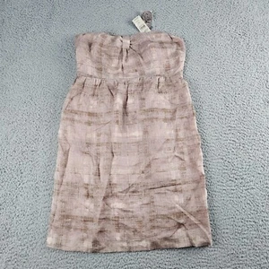 Minivestido Ann Taylor Loft para mujer talla 0P rosa polvoriento correa desmontable - Imagen 1 de 21