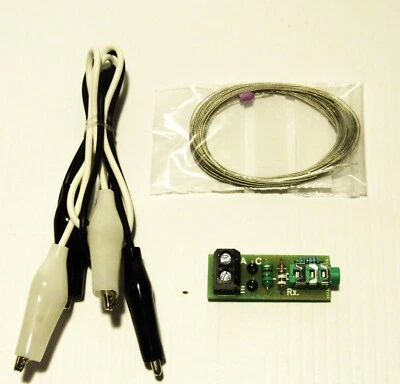 Crystal Radio   Experimental Board. Pre soldered, Tested , with indoor aerial. - Image 1 of 4