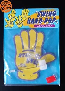 Swing Hand Pop "Bye Bye!" Air Freshener Lemon UK Jdm Drift Waving Squash Racing - Picture 1 of 4