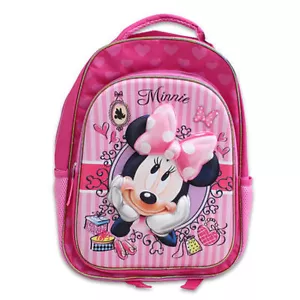 Backpack 16" + Lunch Bag Tote Pop Out 3D Disney Minnie Bowtique New - Picture 1 of 7