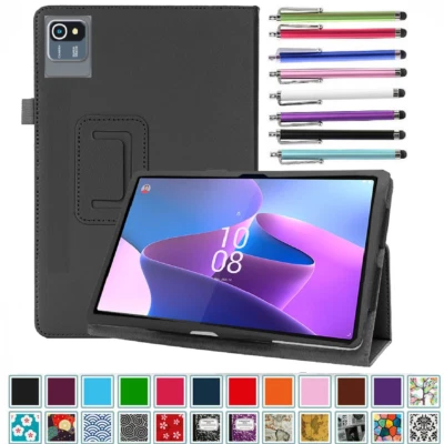 Fold Stand Case for 10 inch/ 10.1 inch Tablet Android 13/Android 14 Tablet Cover - Image 1 of 4