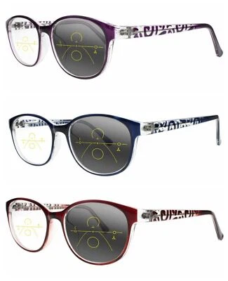 Varifocal Multifocal Progressive Acetate Transition Photochromic Reading Glass - image 1 of 4