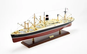 SS Exeter American Export Lines Passenger Wooden Ship Model 35" - Picture 1 of 12