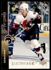 1994-95 Upper Deck Electric Ice GOLD Pat Elynuik - Ottawa Senators #421