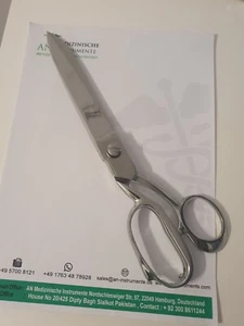 Schneiderschere Stoffschere Nähen Textil Kleidung Haushalt 25 cm ANG  Quality CE - Bild 1 von 2