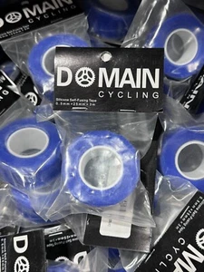 Domian Ciclismo - Manillar Bicicleta Silicona Cinta Autofusible -3M Azul - Imagen 1 de 4