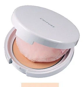 Made in JAPAN Chifure - FACE POWDER Pressed Powder with Puff "Pearly Lucent" - Picture 1 of 1