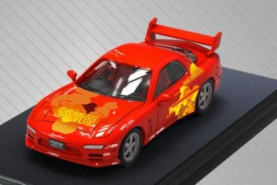 MAZDA RX7 - Fast & Furious   - red design - Mini Station 1:64 - Immagine 1 di 4