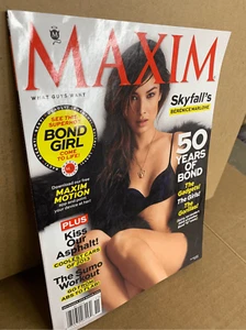 MAXIM BERENICE MARLOHE Magazine "SKYFALL" 50 YEARS OF BOND / November 2012 #178 - Picture 1 of 6