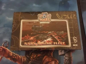 Babylon 5 Wars 2nd Edition Narn Regime Fleet Ship Metal RPG Set Vintage BW-301 - Picture 1 of 5