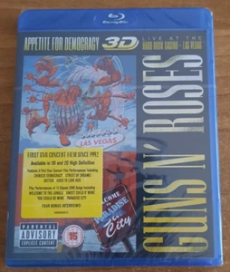 GUNS N' ROSES Appetite for democracy 3D live at the Hard Rock Casino Blu Ray - Foto 1 di 2