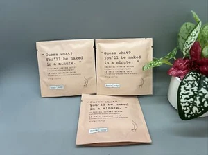 3x Frank Body Original Coffee Scrub 0.71 oz 20g Each Pack Travel Size NEW SEALED - Picture 1 of 4