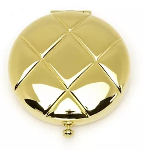 Estee Lauder Solid Perfume Powder Compact "Classic Quilt" Mint Condition - Picture 1 of 1