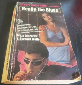 Paperback book c1964 Mezz Mezzrow + Bernard Wolfe - Really The Blues, 321 pages - Picture 1 of 4