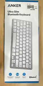 Anker Ultra Compact Slim Profile Wireless Bluetooth Keyboard -NEW - Picture 1 of 4