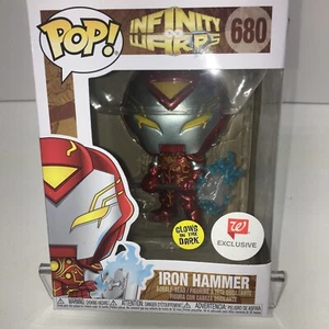 Funko Pop Iron Hammer Infinity Warps Iron Man glow In The Dark Exclusive - Bild 1 von 6