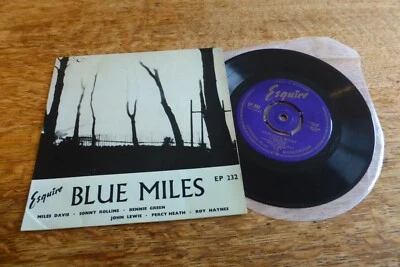 Miles Davis Sextet - Blue Miles Sonny Rollins UK 1st Esquire EP 232 Bebop 7" EP - Image 1 of 4