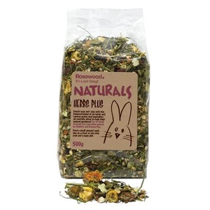 Rosewood Naturals Herbs Plus Treats for Rabbit & Small Animal 500g - Picture 1 of 5