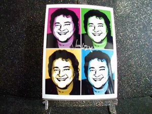 Ivan Kaye Original Hand Signed Pop Art Photograph Tv Actor Doctor Who Eastenders - Picture 1 of 1