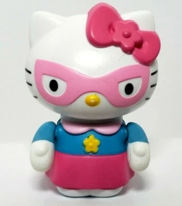 McDonalds 2019 Hello Kitty Superhero Costume Action Toy Bat Girl Pink Cape Mask - Foto 1 di 12