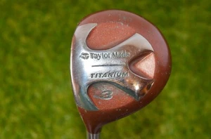Taylormade Titanium 3 Wood LH 42.5" Graphite Regular New Grip - Picture 1 of 6