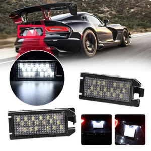 Luz trasera de matrícula de vidrio transparente 2 piezas para Jeep Grand Cherokee - Imagen 1 de 8