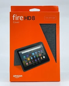 Amazon Fire HD 8 Cover 10th Gen Tablet 2020 Release: Black, Plum, Twilight Blue - Picture 1 of 7