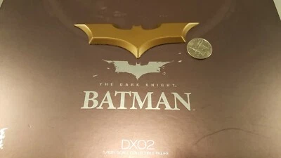 Hot Toys DX02 Caballero Oscuro Batman 1/6 Figura de Acción Grande Batarang solamente Foto 1 de 3