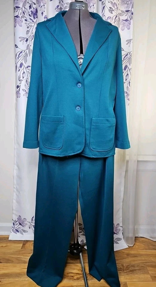 Fire Islander women's IndiGo 2 pc.pants set sz.34pants sz.40jacket Casual stret - Imagem 1 de 4