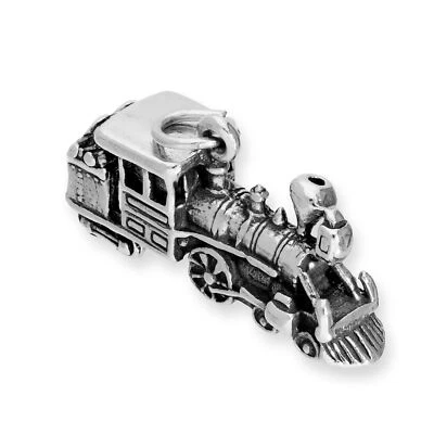 Sterling Silver Locomotive Charm - Image 1 of 4