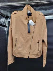 New With Tags-BCBG MAXAZARIA Women's Jacket Size Large - Light Camel In Color - Picture 1 of 24