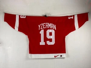 Authentic Detroit Red Wings Yzerman Jersey Nike NHL Size 56 vintage hockey shirt - Picture 1 of 15