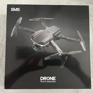 Myshle SMS 4K HD Black Foldable Camera Aerial Drone Avoid Obstacles LF620 - Picture 1 of 2